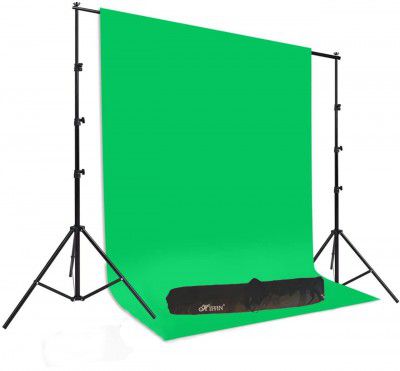 HIFFIN Green Screen Backdrop with Stand