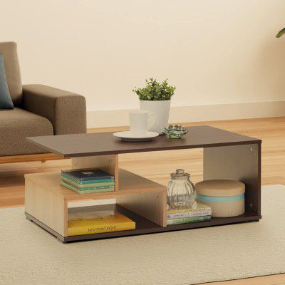 Green Soul Allure Engineered Wood Coffee Table (Gold Cherry)