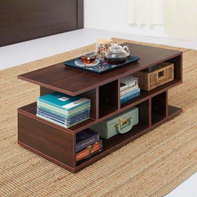 Green Soul® Carya Engineered Wood Coffee Table (Walnut)