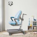 Green Soul Scholar Kids Ergonomic & Multi Adjustable Children’s Mesh Study Chair with Footrest & Sit-Brake Castors (Blue)...