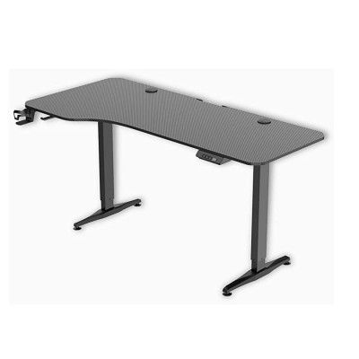 Green Soul Trigger Multipurpose Electric Height Adjustable Study Computer Office Table Desk, Ergonomic Spacious Sit-Stand Desk, Digital Display with Memory Preset Option (62 x 29 x 46 inch | Black)