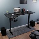 [Extra Rs 4098 OFF] Green Soul Trigger Multipurpose Electric Height Adjustable Engineered Wood Table Desk (Black)...