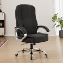 Green Soul Vienna | Fabric Office Chair | Ergonomic Executive Boss Chair with Spacious Cushioned Seat | Heavy Duty Metal Base | High Back | 3 Years Warranty (Full Grey)...