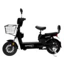 Green Udaan Low Speed Electric Scooter Non RTO 30KM Range Black with Portable Charger...