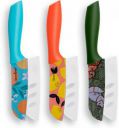 Greenchef 3 Pc Stainless Steel Knife SS Elite flora...