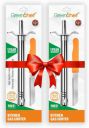 Greenchef AGNI 2 Steel Gas Lighter (Silver, Pack of 2)...