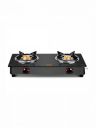 Greenchef Black Glass Top 2 Burner Gas Stove...