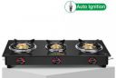 Greenchef Ebony Plus AI Glass Automatic Gas Stove ...