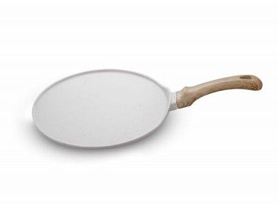 GREENCHEF Pebble Aluminium die cast Induction Bottom Tawa 280MM Diameter