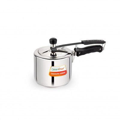 Greenchef Stainless Steel Inner lid pressure cooker 3 litre – Classic, ISI certified