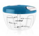 GREENCHEF Vegetable Handy Chopper Mini 450ML with 3 Stainless Steel Sharp Blades...