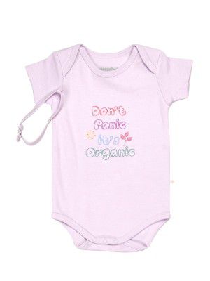 Greendigo Organic Cotton Baby Unisex Envelope Neck Bodysuit | One-piece Romper, Jumpsuit, Nightsuit | For Newborn Baby Boy, Baby Girl