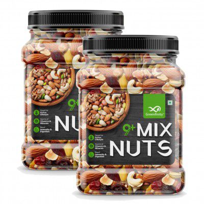 GreenFinity Healthy Nutmix 1kg [Pack of 2].