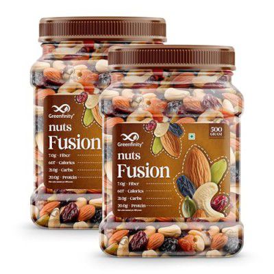 GreenFinity Mixed Dry Fruits Pack – 1kg (500g x 2)