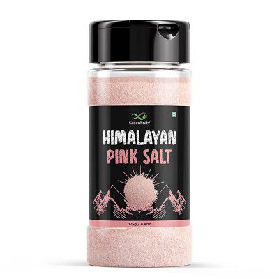 GreenFinity Pure Pakistani Himalayan Pink Salt 125g 