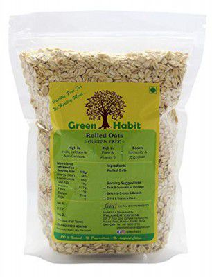 GreenHabit Rolled Oats Gluten Free (1kg)