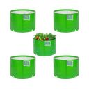 GREENSHEEP HDPE Grow Bag Heavy Duty 260 GSM Round Plants Flower Growing...