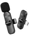 GRENARO Wireless Mic for Youtubers, Noise Cancellation Wireless Microphone for Video Recording...