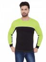 GRITSTONES Full Sleeves Color Block Round Neck T-Shirt for Men -GSHSTSHT2518_P...