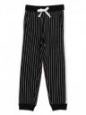 GRITSTONES Regular Fit Stripped Cotton Jogger/Track Pants for Boys GSKTPNT2489BLKWHT_P...