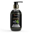 Grolet Deep Cleansing Charcoal Body Wash Gentle Skin Nourishes with Activated Refresh Mint Germ Protection Shower Gel For Men & Women - 300ml...