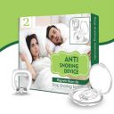 GROOTS Anti Snoring Device Silicone Nose Clip Professional Relieve Snore Mini Comfortable Sleep Sleeping Aid Devices for Ease Breathing Men Women (Pack of 2)...