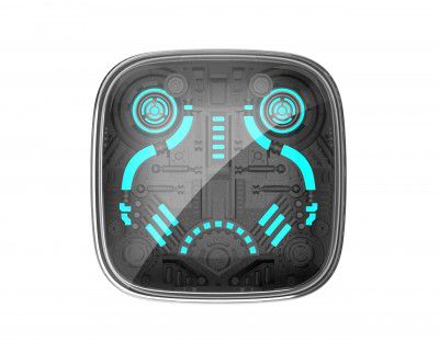 GROOVES Alpha Gaming Tws Up To 80H Playtime - In Ear Dual Mode With 45Db Low Latency, Bt 5.3,Abs-Enc-, 13Mm Driver, 400 Mah Battery With Jaguar Mechanical Rgb- C-Type Charge (Black)