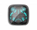 GROOVES Alpha Gaming Tws Up To 80H Playtime - In Ear Dual Mode With 45Db Low Latency, Bt 5.3,Abs-Enc-, 13Mm Driver, 400 Mah Battery With Jaguar Mechanical Rgb- C-Type Charge (Black)...