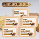 Growkesh Sandalwood & Saffron Soap For Soothes...