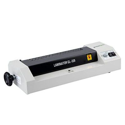 Growlam GL 320 Professional A3 Thermal Heavy Duty Lamination/Laminating Machine Hot & Cold A3 Laminator, Metal Body, Forward & Reverse Button (Photos ID, I-Card, Documents, Certificate)