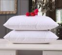 GRSTAR Polyester Fibre Solid Sleeping Pillow Pack of 2  (White)...