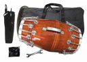 GT manufacturers Wooden Musical Dholak Instrument Drum Nuts & Bolt With Kit Carry Bag...