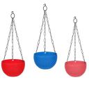 GTB Hanging PLANTERS Garden Hanging Flower Pot | Crystal Flower Pots Flower Pot | Metal Hanging Chain | Flower Pots ...