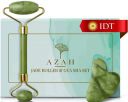 Gua Sha Stone and Jade Roller for Face Massage by AZAH 100% Natural CERTIFIED Face Massager & Face Roller for Women | Face Shaper Jade Roller and Gua Sha Set for Glowing Skin...