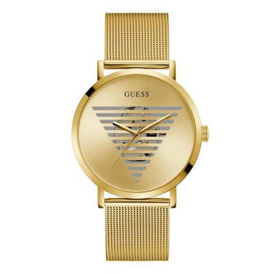 GUESS Analog Beige Dial Mens Watch-GW0502G1