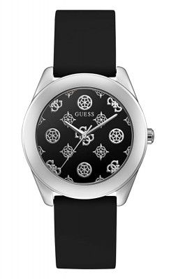 Guess Analog Black Dial Womens Watch-GW0107L1