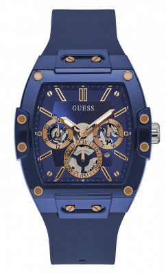 GUESS Analog Blue Dial Mens Watch-GW0203G7