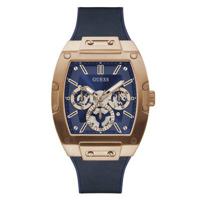 GUESS Analog Blue Dial Mens Watch-GW0202G4