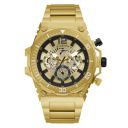 GUESS Analog Gold Dial Unisex-Adult Watch-GW0324G2...