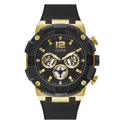 GUESS Analog Gold Dial Unisexs Watch-GW0264G3