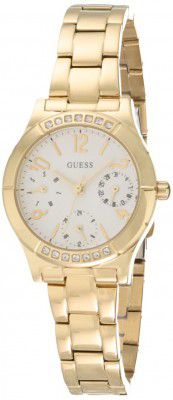 GUESS Analog Gold Dial Womens Watch-GW0413L2