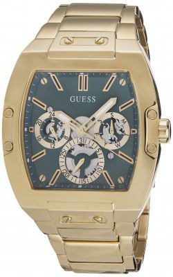 GUESS Analog Green Dial Mens Watch-GW0456G3