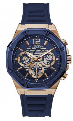 GUESS Chronograph Blue Dial Unisex-Adult Watch-GW0263G2