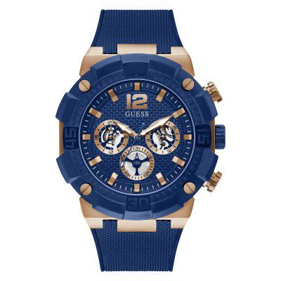 GUESS Chronograph Blue Dial Unisex-Adult Watch-GW0264G4