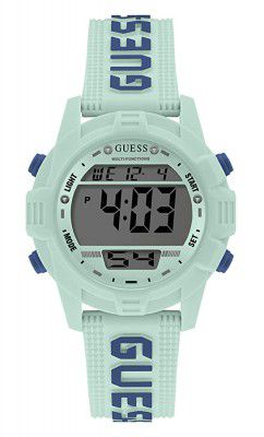 Guess Digital Turquoise Dial Womens Watch-GW0015L5