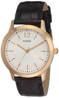 Guess Exchange Analog White Dial Mens Watch-W0922G6