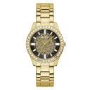 GUESS Glitter Burst Collection Analog Black Dial Womens Watch-GW0405L2...
