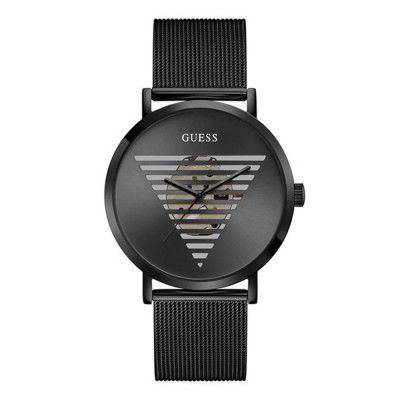 GUESS Idol Collection Analog Black Dial Mens Watch-GW0502G2