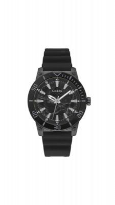 GUESS Quartz Collection Analog Black Dial Mens Watch-GW0420G3