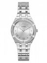 GUESS Round 36mm Silver Dial Analog Women Watch - GW0033L1...